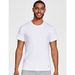 GAP Men 3-Pk Cotton Crewneck Undershirt White Size M